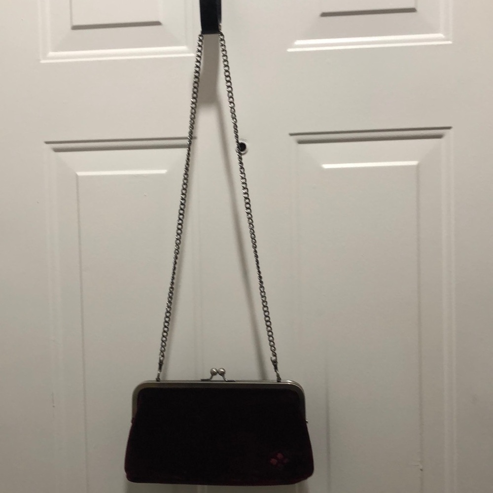 Patricia Nash Burgundy Evening Bag